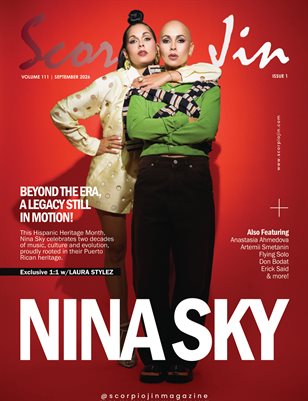 SCORPIO JIN MAGAZINE VOLUME 111 | SEPTEMBER 2026 | ISSUE 1