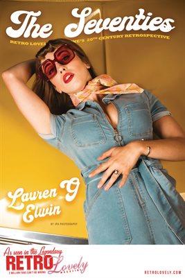 20th Century Retrospective 2022 – The 70’s Vol. 5 – Lauren G Elwin Cover Poster