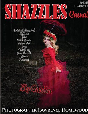 Shazzles April Casual Issue #97 VVOL 2 Cover Model Lily Cartier