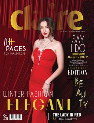 CLAIRE Magazine | The January Portrait Edition | Vol.3 | 2026