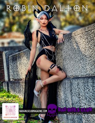 Robin Dalton - Slim Fit Sexy Babe Goddess Serves as Your Dark Fairy in a Graveyard Before Sizzling in Hot Boudoir Lingerie