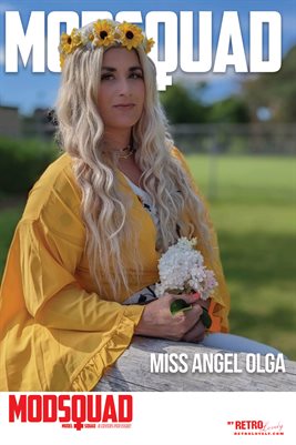 MODSQUAD No.12 – Miss Angel Olga Cover  Poster