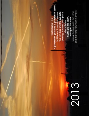 Sunrise Sunset 2013