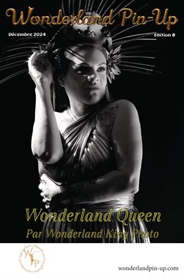 Wonderland Pin-up Décembre 2024 édition 8 Wonderland Queen poster de couverture