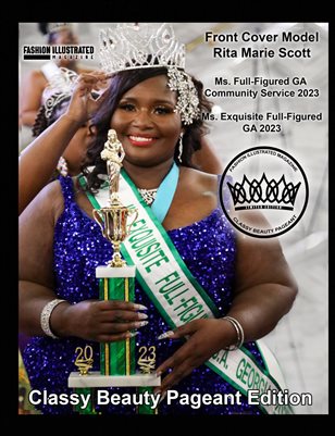 Fashion Illustrated Magazine Classy Beauty Pageant Edition