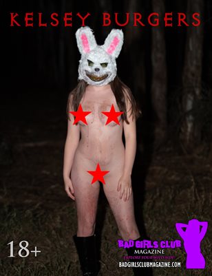 Kelsey Burgers - Sexy Busty Nude Naked Barely Legal Babe is One Killer White Rabbit - Fall Down and Get Lost in Her Rabbit Hole!