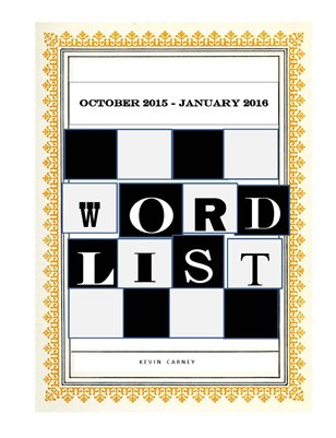OCT 2015 WORD LIST