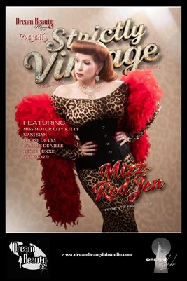 Strictly Vintage Mizz Red Jen Poster