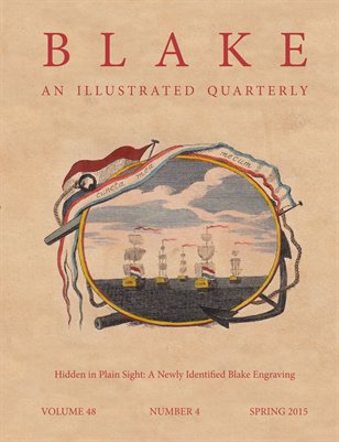 Blake/An Illustrated Quarterly vol. 48, no. 4 (spring 2015)