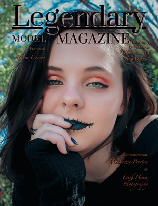 Issue No. 34 - Orange is the New Black - Legendary Model Magazine