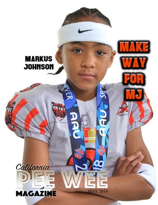 California Pee Wee Magazine May 2019 Markus Johnson