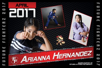 Arianna Hernandez Cal Poster 2017
