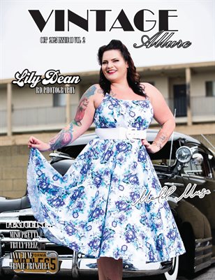 VINTAGE ALLURE MODEL MUSE ISSUE 10 VOL 2 COVER MODEL LILY DEAN