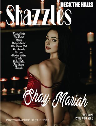 Shazzles Deck The Halls Issue #80 VOL 5 Cover Model Shay Mariah