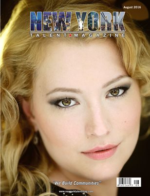 New York Talent Magazine August 2016 Edition