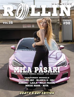 Rollin Magazine - Issue 98 (Cover Model Mila Pasari)