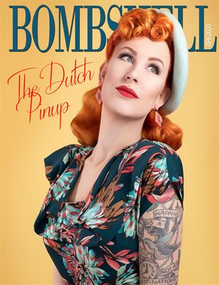 BOMBSHELL Magazine April 2020 BOOK 1 - The Dutch Pinup Cover