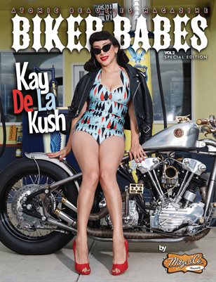 Atomic Beauties Magazine - Biker Babes Special Edition 2026 Vol 2 Kay De La Kush Cover