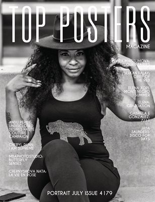 TOP POSTERS MAGAZINE - PORTRAIT JULY (Vol 4178)