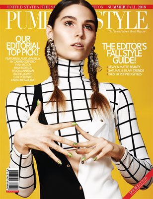 PUMP Magazine: The Editor's Fall Fashion Guide Featuring Laura Vivian L.A. by Carmen Orford
