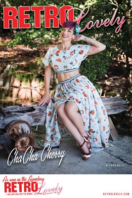 ChaCha Cherry Cover - Retro Lovely No.123