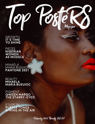 TOP POSTERS MAGAZINE - FEBRUARY, BEAUTY(Vol 157)