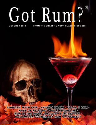 "Got Rum?" October 2018