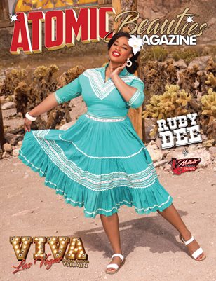 Atomic Beauties Magazine: Viva Las Vegas Special Edition Vol 3 Ruby Dee Cover