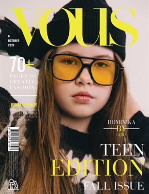 VOUS Magazine | The October Teen Edition | Vol.4 | 2024
