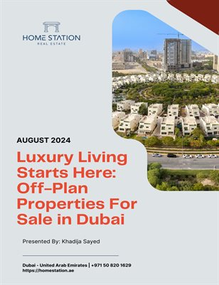 Dubai Luxury Real Estate: Off-Plan Investment