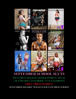 FREE Explicit 230 Page Nude Naked EXTENDED VERSION - AnEve, Lola Lee, Ephyra Haze, Mia Rose, Maci Nikole, Bailey, Bex!