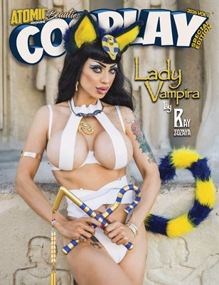 Atomic Beauties Magazine - Cosplay Special Edition 2026 Vol 1 Lady Vampira Cover