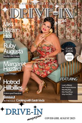 Miss Rayzen Hell Poster 2025 August by Pin Up Penny