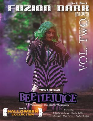 Fuzion Dark: Tonya Keegan Halloween Issue 212 vol2 Cover 2