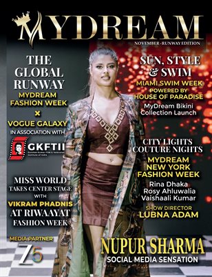 Mydream Magazine – Issue 4 | Runway Edition (Premium) — Nupur Sharma | November 2025