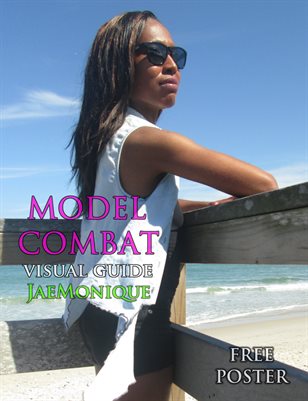 Model Combat Visual Guide #10 - Sexy Petite Ebony Goddess Babe Shows Off Her Fashion Sets with a Sexy Bikini on the Beach