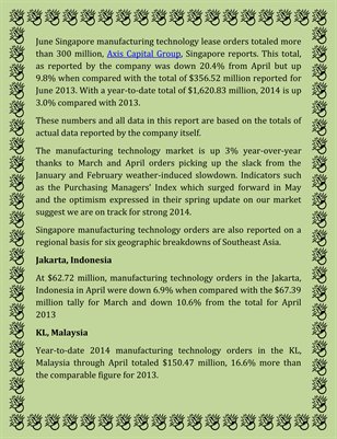  Capital Equipment Lease Orders Up 3% Year-to-Date