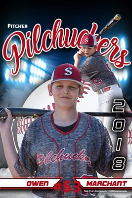 2018 Pilchuckers #63 Owen Blue poster
