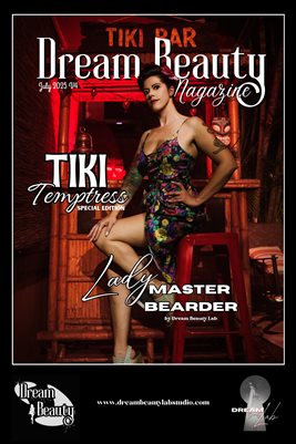 Tiki Temptress July 2025 Lady Master Bearder Poster