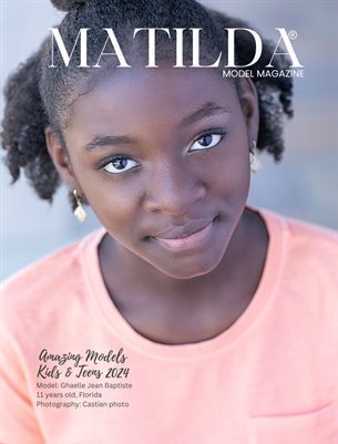 Matilda Model Magazine Cover Model Ghaelle Jean Baptiste 