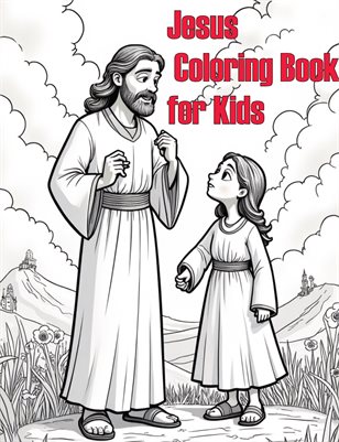 Jesus Coloring Book for Kids