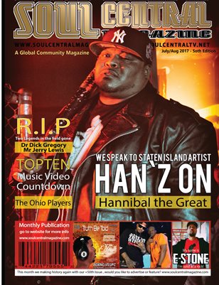Soul Central Magazine #Celeb #Artist #Han`Z ON 5oth Edition