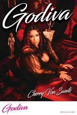 GODIVA No.18 – Cherry Von Sweets Cover Poster