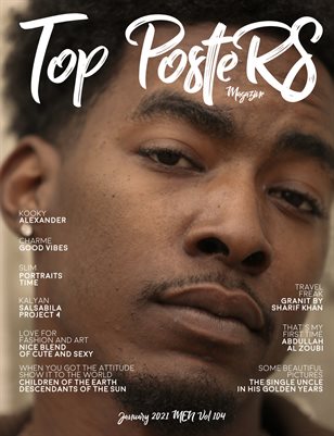 TOP POSTERS MAGAZINE - MEN JANUARY (Vol 104)