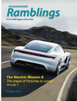 Roadrunner Ramblings, October 2015