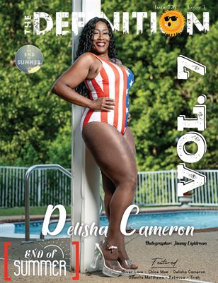 The Definition: Delisha Cameron End of Summer vol 7 issue 776 Cover 3