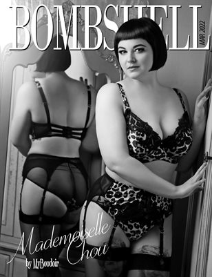BOMBSHELL Magazine March 2022 - Mademoiselle Chou Cover