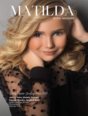 Matilda Magazine - Young Talents January Issue 2023 Cover 6