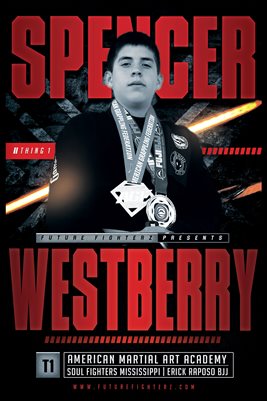 SPENCER WESTBERRY RED ROCKET POSTER