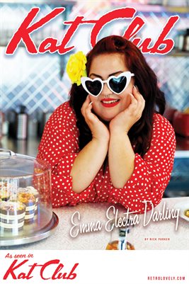 Kat Club No.28 – Emma Electra Darling Cover Poster 